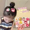 Artefacto de Acabado para el Cabello con Velcro Infantil Pegatina Mágica de Dibujos Animados para Bebé Pegatina para Niña Pequeña Pegatina para Flequillo de Niña Pequeña Tarjeta para el Cabello