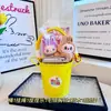 Conjunto de Presentes Temático de Desenho Animado para a Temporada de Volta às Aulas para Alunos do Jardim de Infância e Ensino Fundamental, Apresentando Nezha, Conjunto de Presente Prático com Bolsa de Aniversário