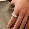 Anillo de Pluma Estilo Indio, Anillos Retro Europeos y Americanos para Hombres y Mujeres, Accesorios de Nicho, Suministro Transfronterizo, Venta al por Mayor por Fabricante