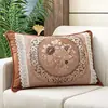 Funda de Almohada Jacquard Tradicional Elegante de Alta Precisión China Francesa Americana Transfronteriza Núcleo de Almohada Cojín Comercio Exterior Al por Mayor