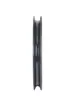 Rueda de almacenamiento de alambre para combinación de extrusor, estante de tensión de alambre, rueda guía de alambre, cable eléctrico, aleación de aluminio duro anodizado, 160, con recubrimiento cerámico