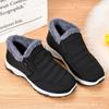 Zapatos de Algodón Invierno 2026 Estilo Pekín Antiguo para Mujer, Forrados de Felpa, Gruesos, Botas de Nieve Cálidas, Unisex para Mediana Edad y Adultos Mayores, Zapatos de Algodón para Pareja