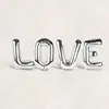Globo de aluminio con letras LOVE de 32 pulgadas Tanabata Día de San Valentín confesión decoración de habitación de boda traje de globo de amor grande