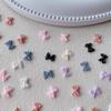 Al por mayor TikTok Lazo Manicura Francesa Joyería Resina diy Accesorios Hechos a Mano Funda para Teléfono Móvil Pendientes Marco de Fotos
