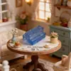 Ladrillo de Hielo Hecho a Mano Transparente Cubos Pequeños Accesorios de Resina de Colores Pegamento de Crema Materiales para Decoración de Pasador Squishy DIY