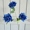 Arranjo de Flores Artificiais Azuis de Luxo para Casamento Arranjo Floral DIY Arranjo de Flores para Janela de Shopping Center ao Ar Livre Paisagismo com Flores Artificiais