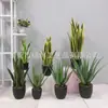 Simulación de Sábila en Maceta de Pie Piran Tigre Decoración para el Hogar Tienda Decoración de Ventana Maceta de Pie
