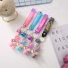 Llavero de Silicona con Dibujo Animado de Gato Kt de Moda Accesorio de Muñeca Kuromi 3D Creativo Colgante Pequeño Llavero Barato