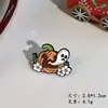Gran Venta de Liquidación Broche de Dibujos Animados Sanrio Ballena Estrella de Mar Vida Marina Lindo Peluche Pin Decoración