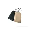Bolsa Transversal Lotte Feminina para Celular, Bolsa de Ombro Leve Macia de Grande Capacidade na Moda, Estilo Longo Vertical Portátil