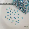 2*3 strass de circonita ovalada para decoración de uñas, strass blancos de moda y deslumbrantes, de fondo plano y forma irregular, accesorios de circonita para uñas ponibles