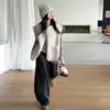 Conjunto Outono/Inverno para Meninas 2026 Novo Casual Estilo Coreano Crianças Médio/Grande Colete de Lã de Cordeiro Camada de Base Calça Casual