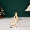Caballete pequeño de madera de varios estilos al por mayor, soporte triangular, nuevo marco de fotos, soporte triangular, caballete de escritorio