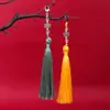 Nuevo Colgante de Borla de Loto de Aleación Estilo Chino Tíbet Accesorio DIY para Falda Tradicional Hanfu Mamian