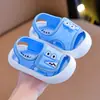 Sandalias para bebé niño para verano, sandalias de plástico para niña a prueba de orina, con suela suave y antideslizante para niños pequeños de 0 a 1-2-3 años