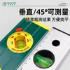 Venta Directa de Fábrica Aleación de Aluminio Nivel Magnético Decoración Multifuncional Instrumento de Medición de Nivel Regla de Medición Herramienta de Medición