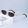 Gafas de Sol de Moda Europeas y Americanas Hip-Hop Personalidad 2026, Metal de Alta Calidad, Protección UV, Ojo de Gato Transfronterizo al por Mayor