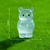 Criativos Luminosos Transfronteiriços Animais Mini Fofos Garrafa Ecológica Acessórios de Decoração DIY Micro Paisagem Pequenos Enfeites