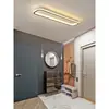 Luz de Pasillo Minimalista Tira Ultra-Delgada Forma de Tira Luz de Techo para Entrada de Balcón Moderna Simple para Dormitorio Sala de Estar Vestidor