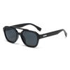 Novos Óculos de Sol com Ponte Dupla para Homens, Proteção Solar, Estilo de Rua, Óculos de Sol Modernos e Descolados, Óculos Aviador, Fashion e de Alta Qualidade para Viagens Diárias