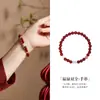 Pulseira de Prata Esterlina S925 Moeda Ouro Roxo Areia Púrpura Cabacinha para Mulheres Novo Estilo Chinês Retrô Estilo Nacional Nicho Joias Exquisite de Alta Qualidade