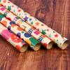 Papel de Regalo de Cumpleaños Tamaño Grande Papel Kraft Amarillo Ecológico Papel para Regalo de San Valentín Cumpleaños 3 Metros
