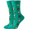 Calcetines de otoño e invierno de Amazon para mujer, calcetines de animales, calcetines de frutas, calcetines de marea para hombre, calcetines de comida divertidos.