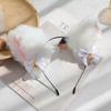 Diadema Adorable de Orejas de Gato de Peluche Orejas de Zorro de Peluche Campana Niña Foto de Vacaciones Peinado Presionado Calabaza