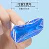 Juego de compresas frías y calientes de gel de TPU para dedos, suaves y agradables para la piel, reutilizables y sin congelación.