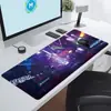 Juego Cyberpunk Tecnología Futurista Alfombrilla de Ratón Súper Grande Tecnología de Gaming E-Sports Alfombrilla de Oficina Extra Grande Borde Antideslizante con Bloqueo