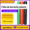 Folha de borracha isolante 6mm mm preta 15kv almofada isolante de alta tensão folha de borracha antiderrapante almofada isolante de borracha pele de borracha