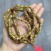Hueso de Camello de Xizang Cadáver Tuolin Arlene Cubo Cuentas Cadena Larga 108 DIY Wen Jugar Cuentas de Buda Accesorios de Joyería Pulsera Collar