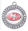 Collar con colgante del equipo de rugby de los San Francisco 49ers de la NFL32, gran venta transfronteriza.