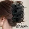 Pinza para el pelo con lazo para mujer, estilo de alta gama, nuevo modelo 2026, pinza de tiburón grande para la parte posterior de la cabeza, accesorio para el cabello