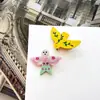 Nuevo Pasador de Pájaro de Acetato Estilo Chino para Mujer, Elegante y Delicado Pasador de Animal, Pin de Flequillo de Golondrina Pequeña Colorido