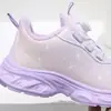 2026 Zapatos Deportivos de Algodón de Dos Capas con Luz Flash de Invierno para Niños Suela Ligera de EVA Zapatos para Niños Venta al Por Mayor Zapatos de Correr para Niñas 6852