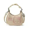 Bolsa de Accesorios de Gato de Dibujos Animados Linda Estilo Coreano 2026 para Niñas Pequeñas, Bolso de Mano Elegante y Versátil con Encaje