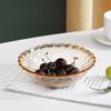 Plato de Frutas Hogar Sala de Estar Mesa de Centro Plato de Frutas Exquisito de Alta Gama Semillas de Melón Snack Péndulo Plato de Frutas Secas Plato de Dulces