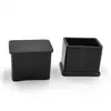 Cubiertas Rectangulares para Pies de PVC Negro 20x30mm Tubo de Acero Inoxidable Patas de Mesa y Silla Antideslizantes Resistentes al Desgaste Reducción de Ruido Almohadillas para Pies Mangas para Tubos Venta al por Mayor