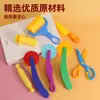 Argila ultraleve feita à mão 9 peças faca de argila de cerâmica macia diy argila de cerâmica manual ferramentas de argila colorida atacado