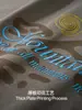 Camiseta Pesada Jie Zhan para Hombre con Estampado de Montaña Nueva Colección Primavera/Verano 2026 Fresca al Tacto, Absorbe el Sudor, Moderna, Manga Corta