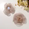 Estilo Original Doce e Cool Sexy Tecido de Rede Rosa DIY Moda Acessórios de Cabelo Acessórios de Flor para Cabeça, Mão e Pescoço Femininos Material