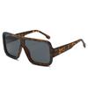 Nuevo Estilo Gafas de Sol Cuadradas Personalizadas de Una Pieza de Montura Grande Ins Moda Europea y Americana Sesión de Fotos Callejera al Aire Libre Gafas de Sol Resistentes a los Rayos UV