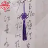 Borlas de nó chinês pequenas para atacado, Pingentes de borla longa estilo chinês, Nós chineses pequenos vermelhos