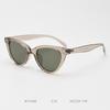 72366 Gato Europeo y Americano TR90 Gafas de Sol Polarizadas Personalizadas Modernas para Hombre y Mujer Gafas de Sol Retro Disparo Callejero