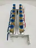 Sistema de Distribuição de Água para Máquina de Moldagem por Injeção, Sistema de Drenagem de Água para Molde de Alumínio de Linha Dupla, Válvula Esfera de Cobre Espessada de 3/8 de Polegada, Distribuidor de Água de Entrada de 1 polegada, Frete Grátis