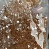 Cristal Espíritu Cálido Champagne Diamante Aurora Arte de Uñas Mini tamaño pequeño Diamante con Forma Super Brillante Decoración de Diamantes para Uñas