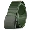 Cinturón Nuevo de Lona de Nylon Casual Versátil para Hombre Forrado Engrosado Entrenamiento Militar Estudiante Cinturón Versátil