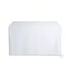 Funda de Mesa Lisa con Logo Impreso para Conferencias, Publicidad, Banquetes, Exposiciones, Funda de Mesa Hecha a Medida para Puestos Callejeros, Puestos de Eventos, Funda de Mesa Cuadrada