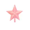 Estrela de topo de árvore de Natal 20cm estrela tridimensional de cinco pontas decorações de árvore de Natal cinco estrelas presentes de decoração de Natal